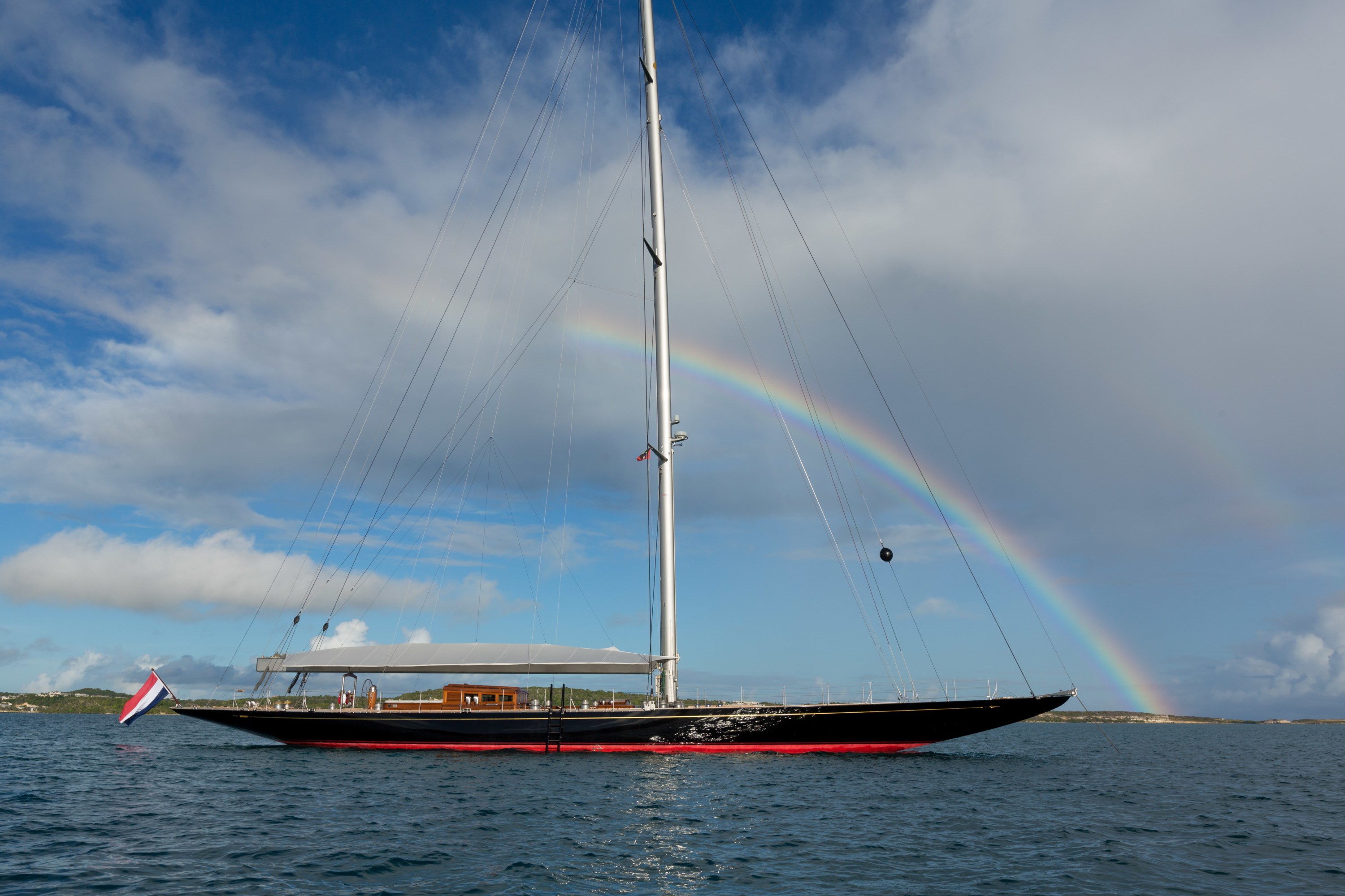 rainbow yacht